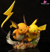 Pokémon Playful Series 005 Pikachu & Raichu Resin Statue - Wasp Studio [Pre-Order]