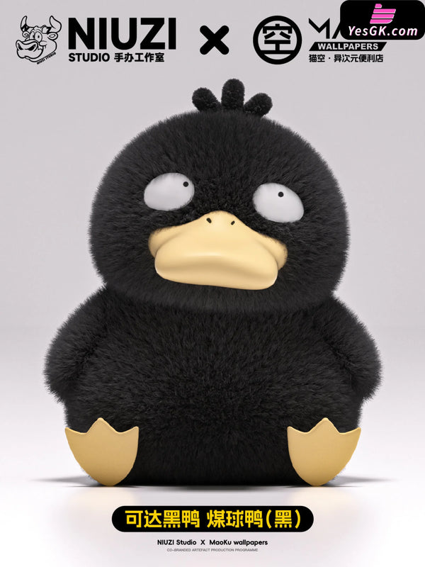 Pokemon Plush Psyduck Figure - NIUZI Studio [Pre-Order] Deposit / Black version Pokémon