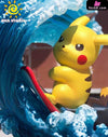 Pokémon Pocket Monsters Surfing Pikachu Resin Statue - Sun Studio [Pre-Order Closed]