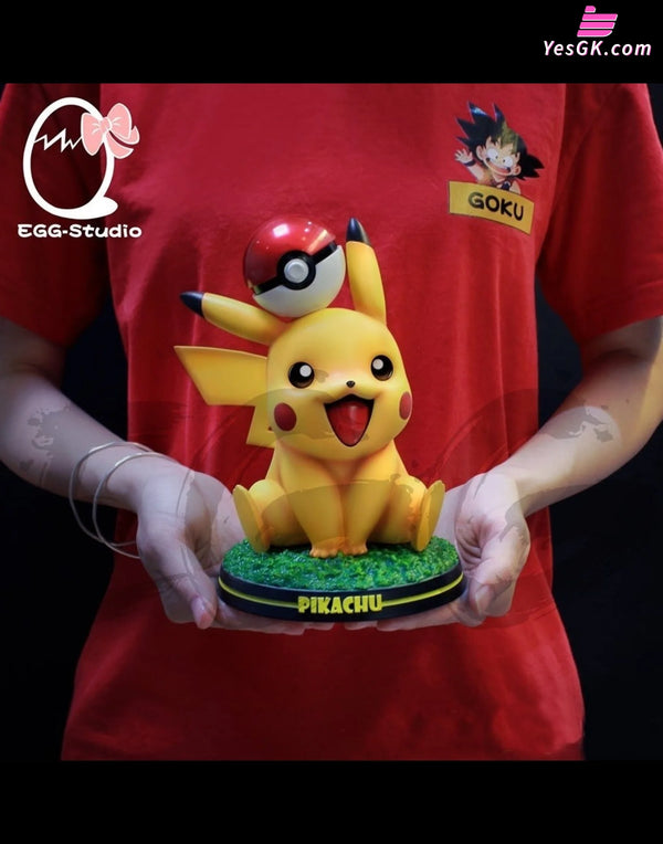 Pokemon Poke Ball Hat Pikachu 1/1 GK Statue - EGG Studio [In-Stock] - Full Payment - Pokemon