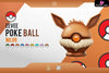 Pokemon Poke Ball Series #9 Eevee Poke Ball Statue - Wing Studio & HZ Studio [Pre-Order] - Pokemon