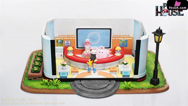 Pokémon Poke Center Statue - POKE HOUSE Studio [In-Stock] Full Payment Pokémon