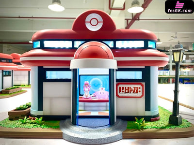 Pokémon Poke Center Statue - POKE HOUSE Studio [In-Stock] Full Payment Pokémon