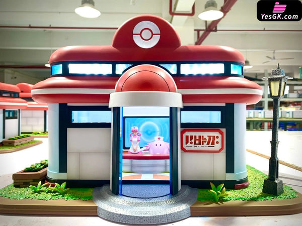 Pokémon Poke Center Statue - POKE HOUSE Studio [In-Stock] Full Payment Pokémon