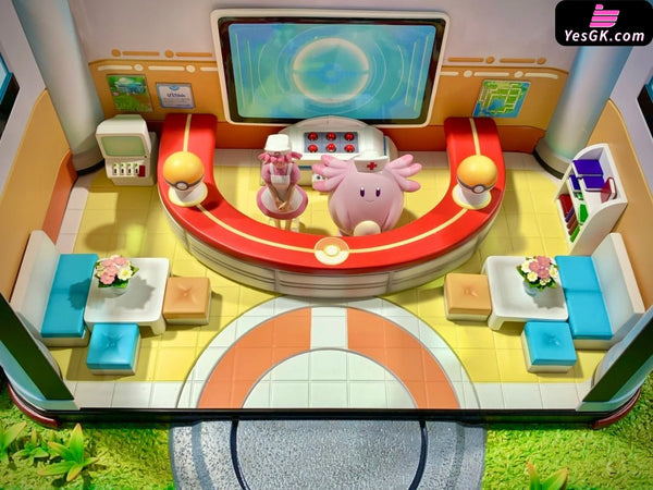 Pokémon Poke Center Statue - POKE HOUSE Studio [In-Stock] Full Payment Pokémon