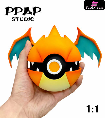 Pokémon Pokéball Mega Charizard X Y 1 GK Statue - PPAP Studio [In-Stock] Pokémon