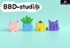 Pokémon Pokéblock #1 Psyduck & Slowpoke & Gengar & Oddish GK Statue - BBD Studio [Pre-Order] Pokémon