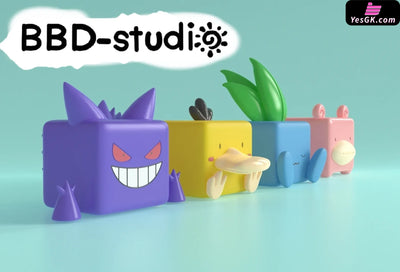 Pokémon Pokéblock #1 Psyduck & Slowpoke & Gengar & Oddish GK Statue - BBD Studio [Pre-Order] Pokémon