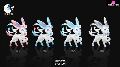 Pokémon Pokedex 1/20 #6 Sylveon 1/20 GK Statue - Ling Xi Gong Fang Studio [Pre-Order] - Pokemon