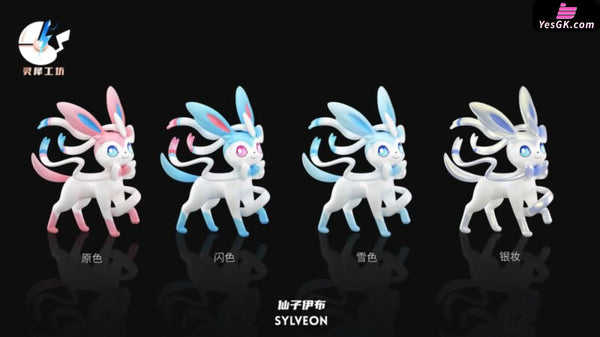 Pokémon Pokedex 1/20 #6 Sylveon 1/20 GK Statue - Ling Xi Gong Fang Studio [Pre-Order] - Pokemon