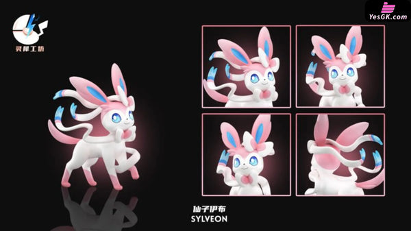 Pokémon Pokedex 1/20 #6 Sylveon 1/20 GK Statue - Ling Xi Gong Fang Studio [Pre-Order] - Pokemon