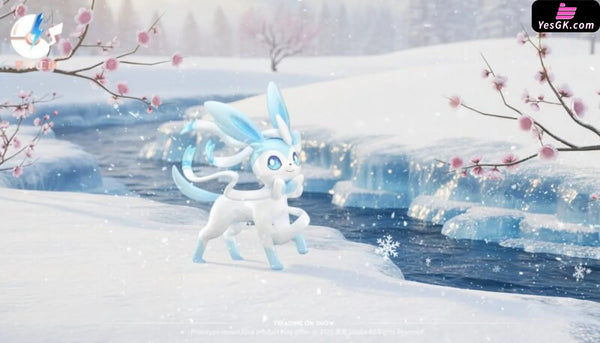 Pokémon Pokedex 1/20 #6 Sylveon 1/20 GK Statue - Ling Xi Gong Fang Studio [Pre-Order] - Full Payment / Snow Color