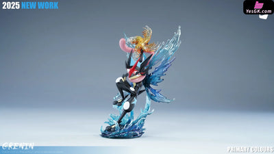 Pokémon Pokedex 1/20 Series 1st Episode Greninja GK Statue - KELE Studio [Pre-Order] Pokémon