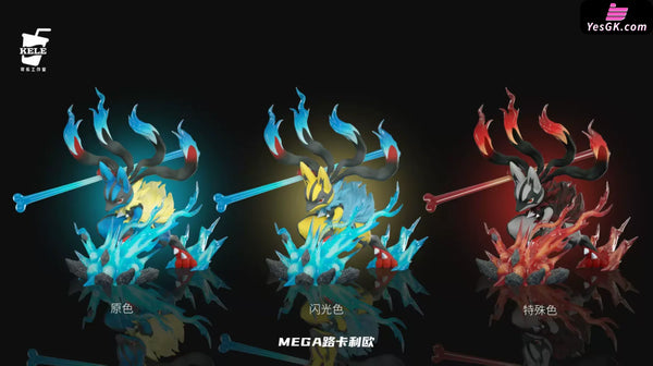 Pokémon Pokédex 1/20 Series #5 Mega Lucario GK Statue - KELE Studio [Pre-Order] - Pokemon