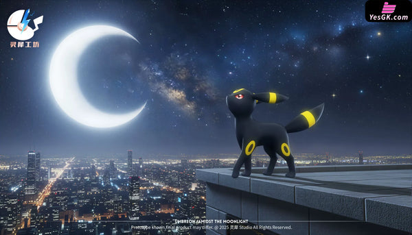 Pokémon Pokédex 1/20 Series #5 Umbreon 1/20 GK Statue - Ling Xi Gong Fang Studio [In-Stock] - Full Payment / Original