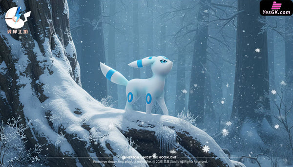 Pokémon Pokédex 1/20 Series #5 Umbreon 1/20 GK Statue - Ling Xi Gong Fang Studio [In-Stock] - Full Payment / Snow Matt