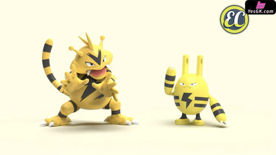 Pokémon Pokédex Elekid & Electabuzz & Magby & Magmar GK Statue - Ec Studio [Pre-Order] Deposit / Elekid & Electabuzz