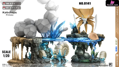 Pokémon Pokédex Kabutops Group 1/20 GK Statue - VS Studio [Pre-Order] Pokémon