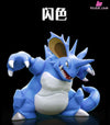 Pokémon Pokédex Real Series #034 Nidoking GK Statue - JB Studio [Pre-Order] Deposit / Glitter Color Pokémon