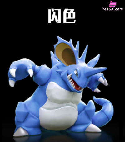 Pokémon Pokédex Real Series #034 Nidoking GK Statue - JB Studio [Pre-Order] Deposit / Glitter Color Pokémon