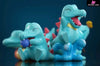 Pokémon Pokédex Series 1 Johto Region First Partner Statue - Kipi Studio [Pre-Order] Deposit /