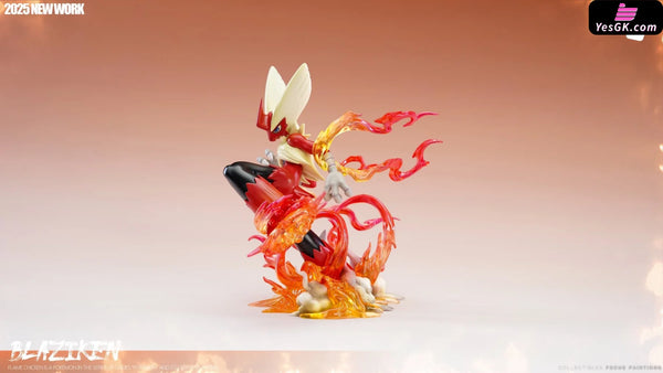Pokémon Pokédex Series #3 mega Blaziken 1/20 GK Statue - KELE Studio [Pre-Order] Pokémon