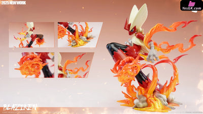 Pokémon Pokédex Series #3 mega Blaziken 1/20 GK Statue - KELE Studio [Pre-Order] Pokémon