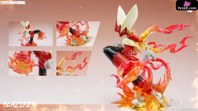 Pokémon Pokédex Series #3 mega Blaziken 1/20 GK Statue - KELE Studio [Pre-Order] Pokémon