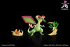 Pokemon Pokedex Series Evolution Group #328 Trapinch & #329 Vibrava & #330 Flygon Statue - JB Studio [Pre-Order]