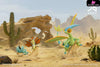 Pokemon Pokedex Series Evolution Group #328 Trapinch & #329 Vibrava & #330 Flygon Statue - JB Studio [Pre-Order]