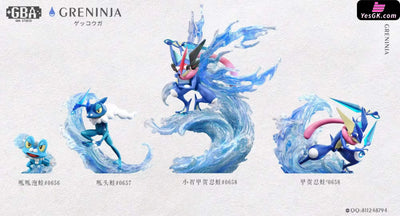 Pokemon Pokedex Series Greninja GK Statue - GBA Studio [In-Stock] - Full Payment / Tier 1 + Tier 2 + Tier 3 - Pokemon