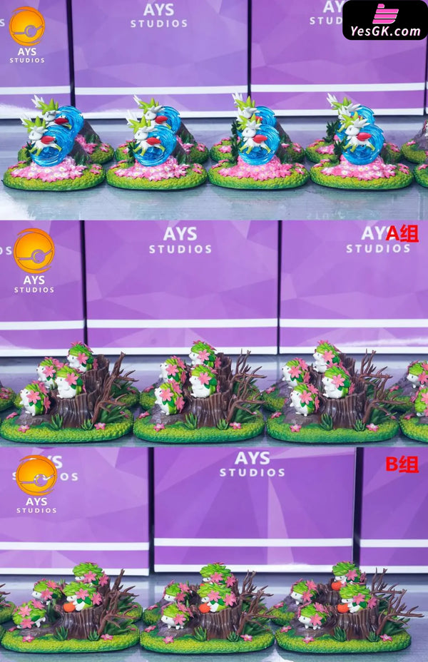 Pokemon Pokedex Series Shaymin GK Statue - AYS Studio [In-Stock] - Pokemon