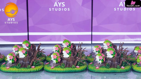 Pokemon Pokedex Series Shaymin GK Statue - AYS Studio [In-Stock] - Full Payment / Land Form A - Pokemon