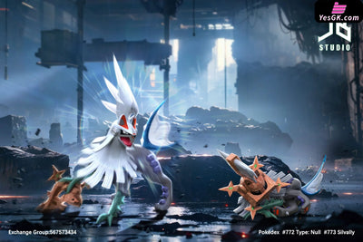 Pokémon Pokédex Series Silver GK Statue - JB Studio [Pre-Order] Deposit / Primary Color Pokémon