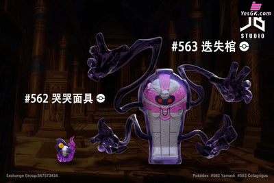 Pokémon Pokédex Series Yamask & Cofagrigus GK Statue - JB Studio [Pre-Order] Deposit / Glitter Color Pokémon