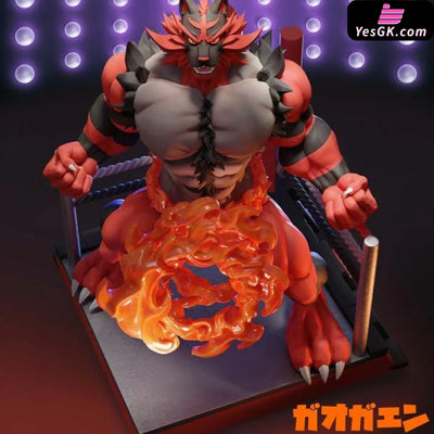 Pokemon Poki Hubby Series Incineroar 1/8 GK Statue - Shibadon Studio [In-Stock] - Full Payment - Pokemon