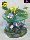 Pokemon Poliwag Poliwhirl Poliwrath & Politoed Statue - Moon shadow Studio [In-Stock] Full Payment Pokémon