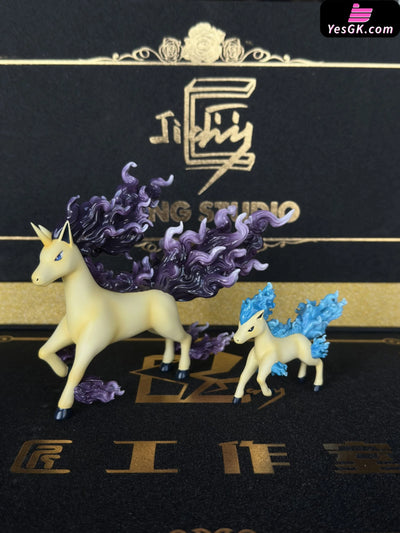 Pokémon Ponyta Evolution Set GK Statue - Jiang Studio [Pre-Order] Pokémon