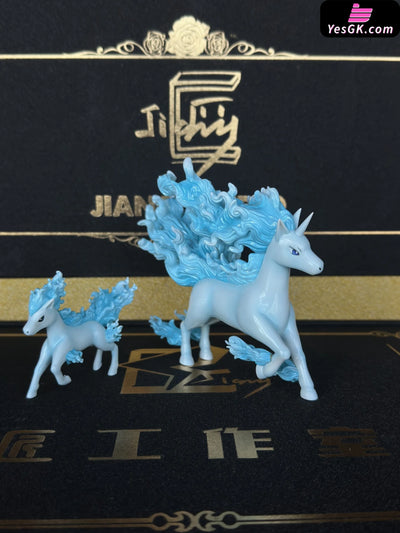 Pokémon Ponyta Evolution Set GK Statue - Jiang Studio [Pre-Order] Pokémon