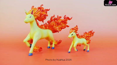 Pokémon Ponyta Evolution Set GK Statue - Jiang Studio [Pre-Order] Pokémon