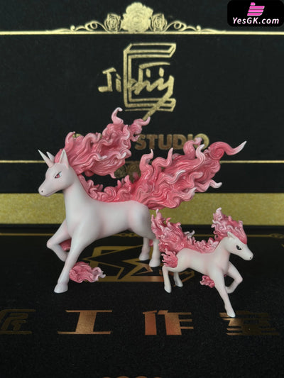 Pokémon Ponyta Evolution Set GK Statue - Jiang Studio [Pre-Order] Pokémon