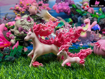 Pokémon Ponyta Evolution Set GK Statue - Jiang Studio [Pre-Order] Pokémon