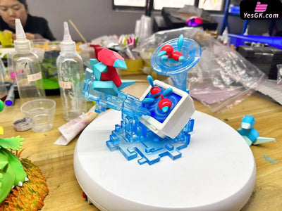 Pokémon Porygon Evolution Group GK Statue - Bai Jing Wu Studio [Pre-Order] Pokémon