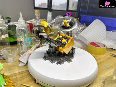 Pokémon Porygon Evolution Group GK Statue - Bai Jing Wu Studio [Pre-Order] Deposit / Metallic Color Pokémon