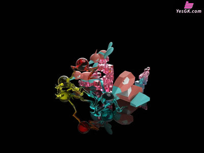 Pokémon Porygon Set GK Statue - LM Studio [Pre-Order Closed] Deposit / Different color Pokémon