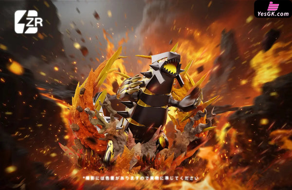Pokémon Primal Groudon GK Statue - ZR Studio [Pre-Order] Deposit / Metal Shiny Color / 1/20 Scale Pokémon