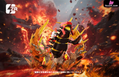 Pokémon Primal Groudon GK Statue - ZR Studio [Pre-Order] Deposit / Metal Original Color / 1/20 Scale Pokémon