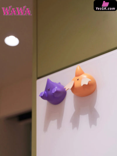 Pokémon Psyduck + Gengar Fridge Magnets GK Statue - WAWA Studio [Pre-Order] Pokémon