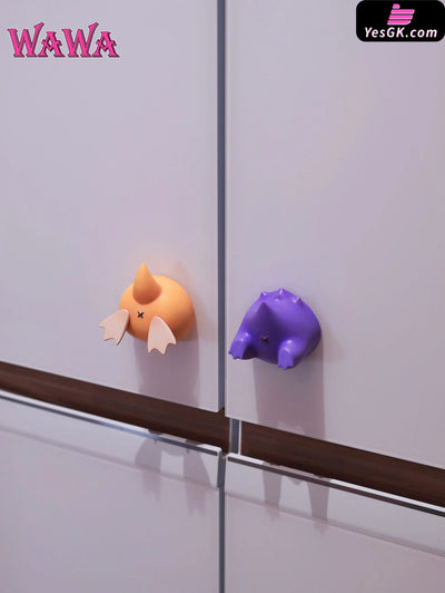 Pokémon Psyduck + Gengar Fridge Magnets GK Statue - WAWA Studio [Pre-Order] Pokémon