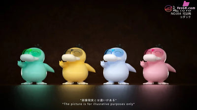 Pokémon Psyduck & Slowpoke GK Statue - ZaoWu Museum Studio [Pre-Order] Deposit / Pink color / Psyduck Pokémon